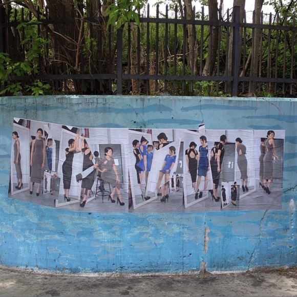 Canadian Designer Bazzul Reversible Cut-out Dress - Picture 2 of 2